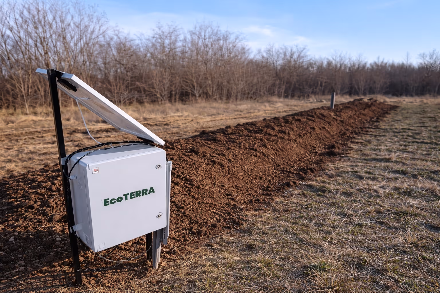 EcoTERRA sistem za kompostiranje za obogaćivanje zemljišta i pripremu organske proizvodnje kod lokalnih poljoprivrednika.